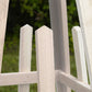 Standard Pyramid Trellis by Prime Retreat, Whitewashed, 46"H