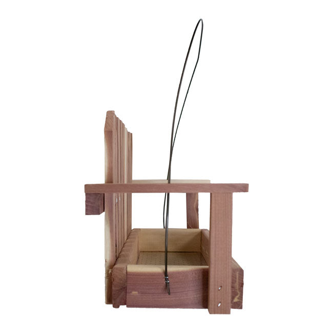 Amish Made Cedar Swing Seed Feeder