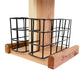 Amish Made Cedar Quad Suet Cake Tower