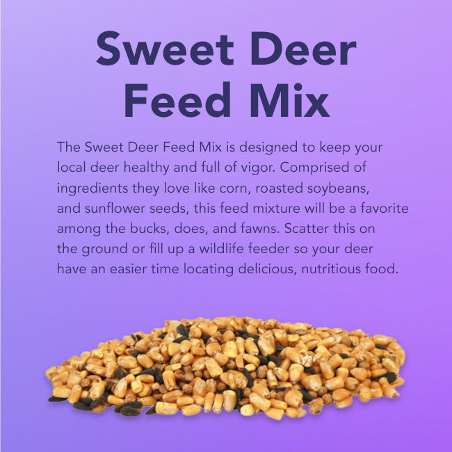 3-Month Seed Subscription, 25 lbs. Deer Feed Mix