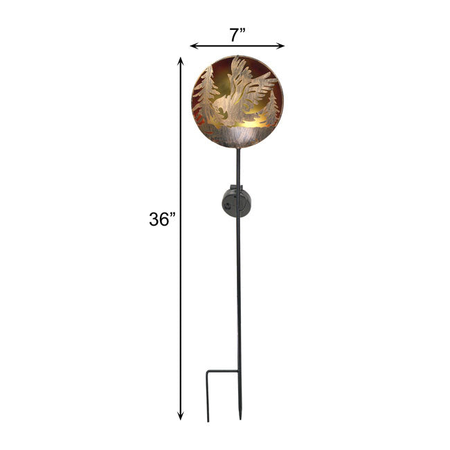 Regal Night Sky Eagle Solar Stake