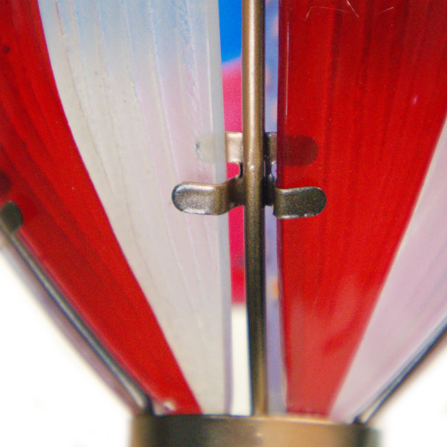 Regal Hot Air Balloon Solar Lantern, Americana, Large