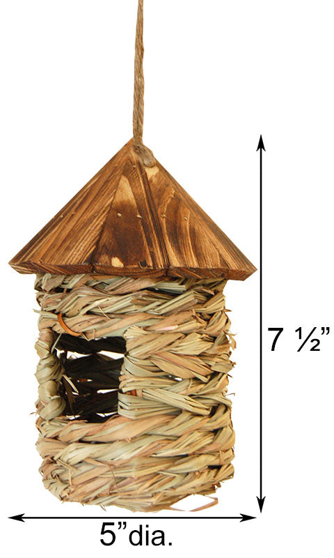 Songbird Essentials Roosting Pocket with Roof, Small