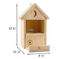 Uncle Dunkel's Outhouse Squirrel Feeder