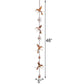 Ancient Graffiti Decorative Hanging Chain, Hummingbirds