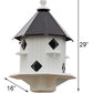 Wing & A Prayer Purple Martin Castle House, Black Roof