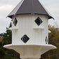 Wing & A Prayer Purple Martin Castle House, Black Roof