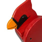 Amish Cardinal Shaped Bird Feeder