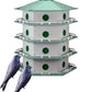 Heath 24-Room Deluxe Purple Martin House with Decoys