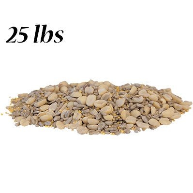 Wild Bird Seed Mix, Waste Free Blend, 25 lbs.