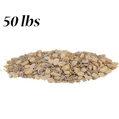 Wild Bird Seed Mix, Waste Free Blend, 100 lbs.