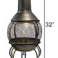 DeckMate Corona Steel Chimenea, 16" dia.