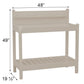 Dura-Trel Greenfield Potting Bench, Mocha
