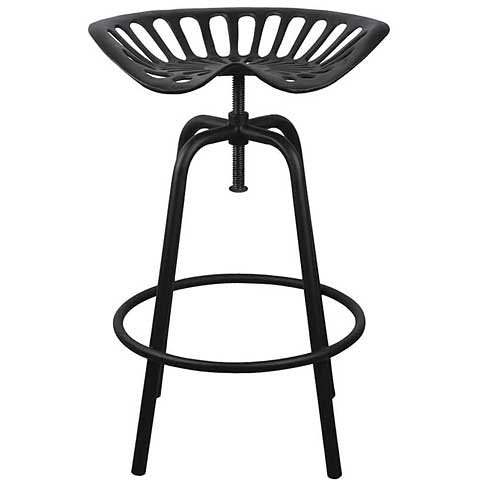 Esschert Design Tractor Chair, Black