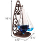 Esschert Design Glass Barometer with Cast Iron Holder