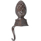 Esschert Design Cast Iron Christmas Stocking Hanger, Brown