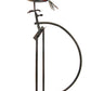 Esschert Staked Metal Mechanical Alert Owl Rocker, 55"H