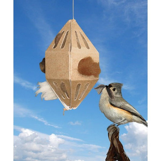 GreenBird Eco Friendly Nesting Material Holder with Fibers