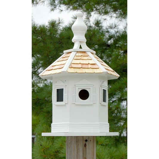 Home Bazaar Enchantment Bird House, White