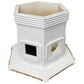 Home Bazaar Enchantment Bird House, White