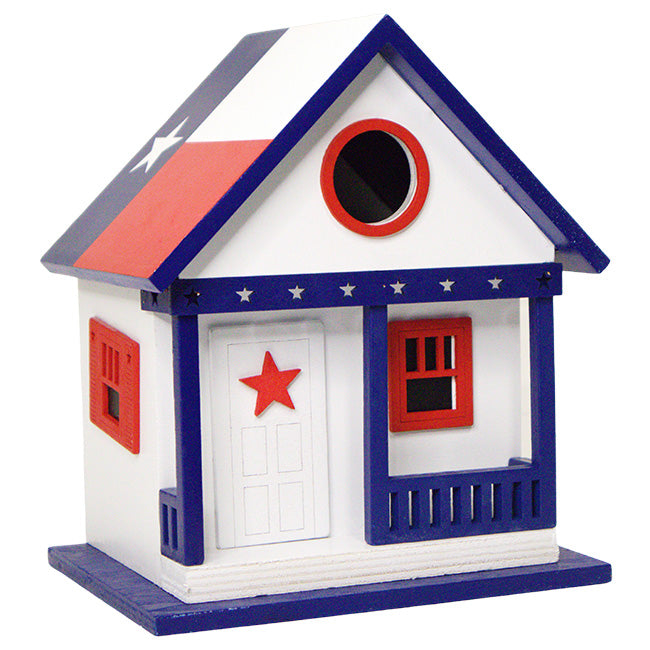 Home Bazaar Texas State Cottage Bird House