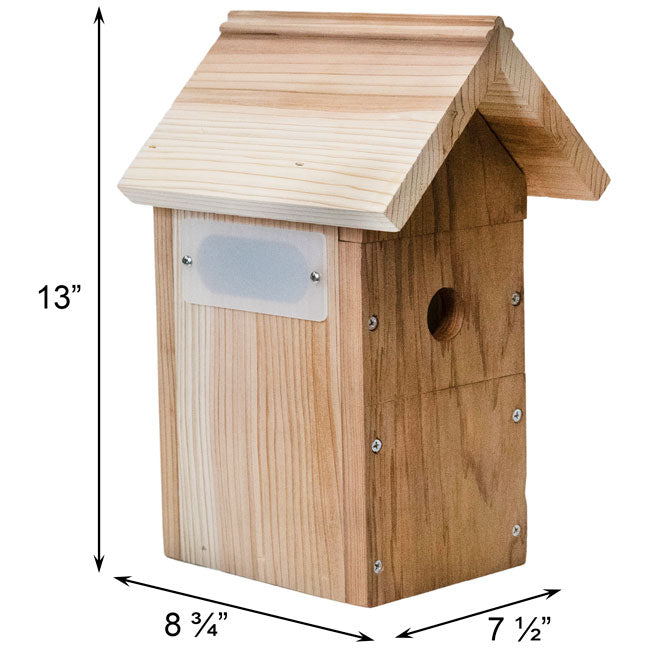 Nestera Bird Box WiFi Camera & Bird House Set, Corded