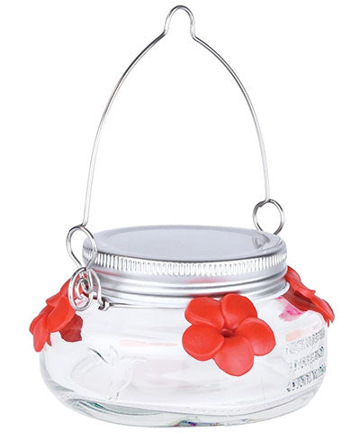 Nature's Way Mason Jar Hummingbird Feeder, 6 oz.