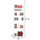 Grayline by Panacea Over-the-Door Organizer, White, 57.5"H