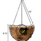 Panacea Bee-Conscious Hanging Baskets, 14" dia., Pack of 2