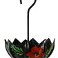 Parasol Botanica Ant Moats, Black, Red Hibiscus, Pack of 2