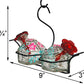 Parasol Bouquet-2 Botanica Hummingbird Feeder, Clear, 7 oz.