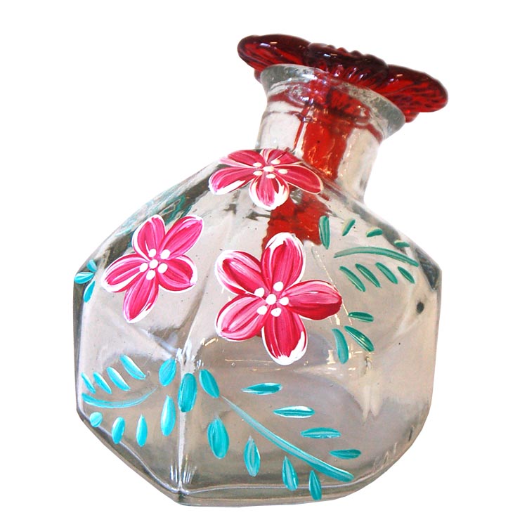 Parasol Bouquet-2 Botanica Hummingbird Feeder, Clear, 7 oz.