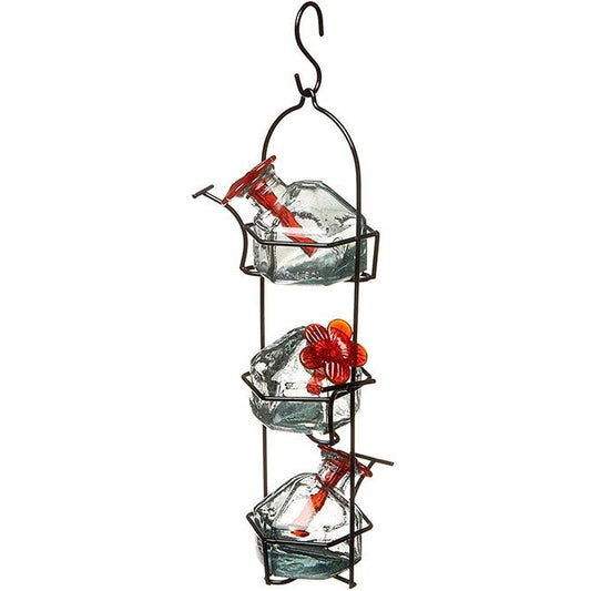 Parasol Lunch Pail Hummingbird Feeder, Clear, 10.5 oz.