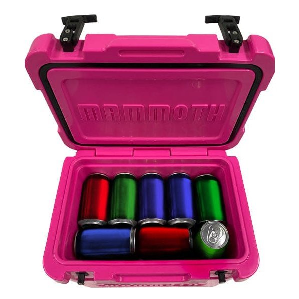 Mammoth Cruiser Cooler, Pink, 17 Quarts, by Prime Retreat