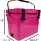 Mammoth Cruiser Cooler, Pink, 27 Quarts, by Prime Retreat