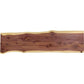 Cedar Live Edge Bench and Legs, 46"L, by Prime Retreat