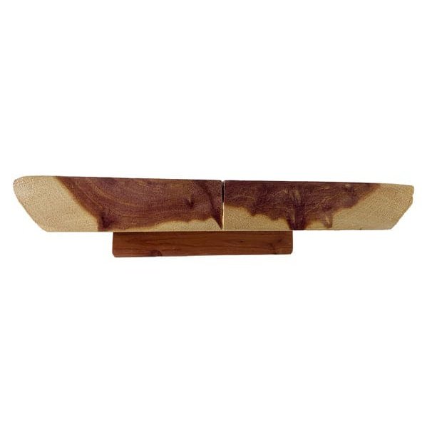 Cedar Live Edge Bench and Legs, 46"L, by Prime Retreat