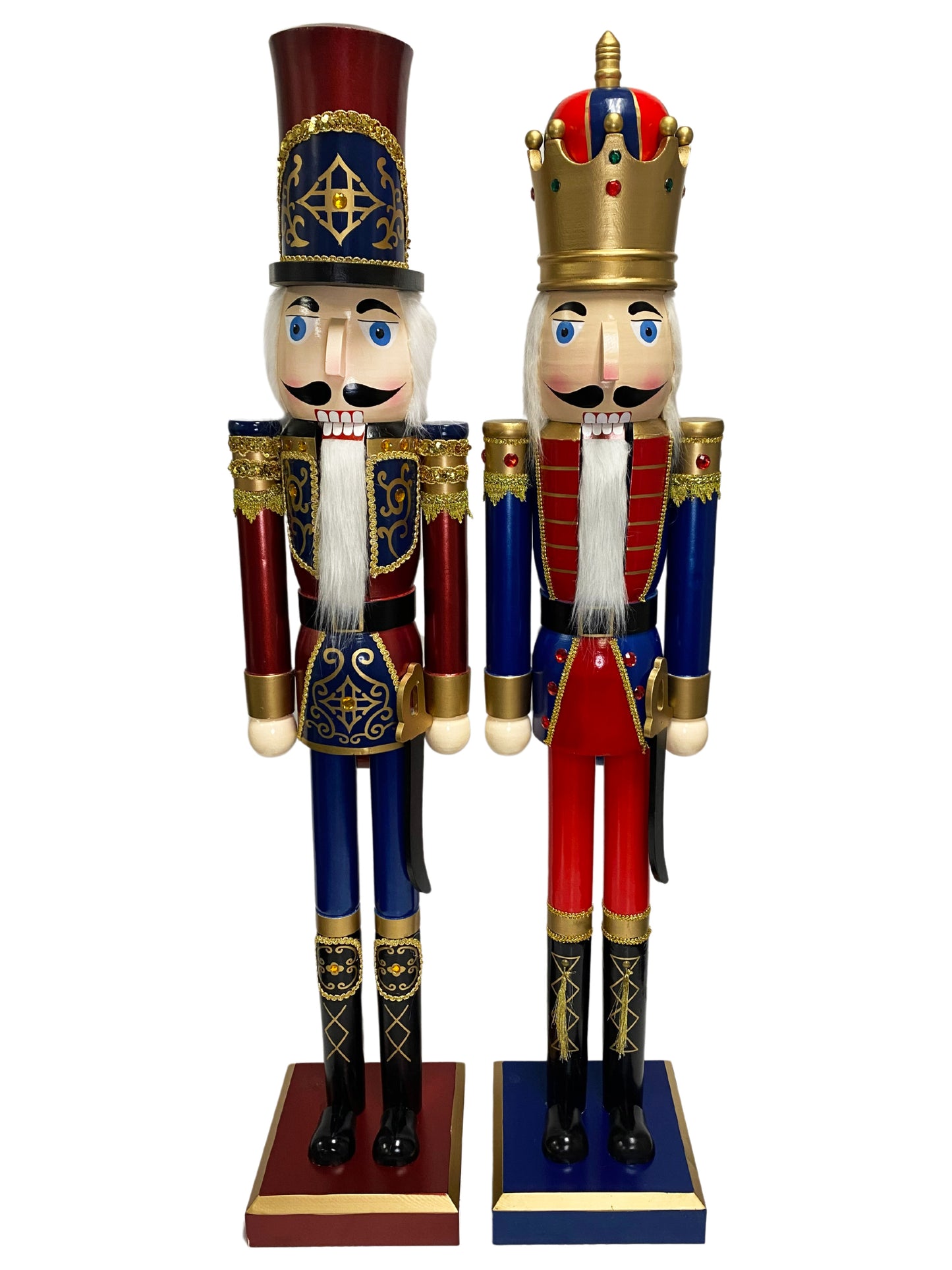 GIANT Nutcracker King & Soldier Set by Prime Retreat