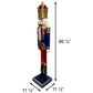 Two GIANT Nutcracker King Statues by Prime Retreat