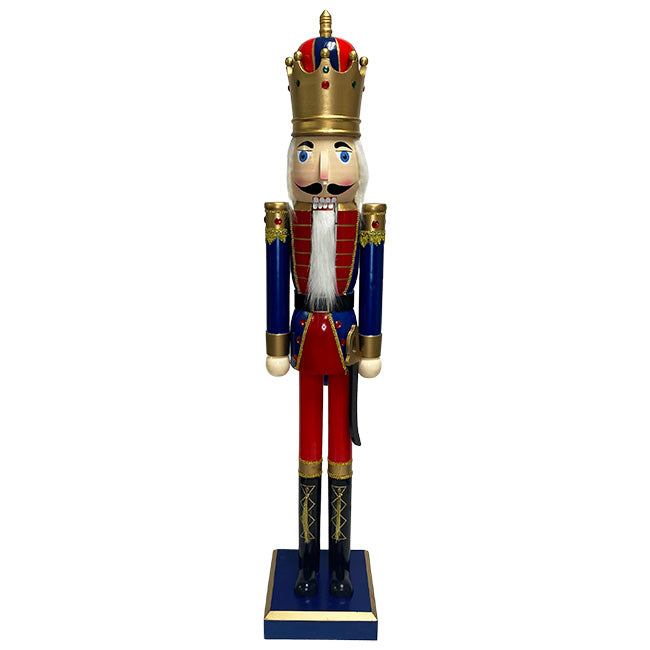 Two GIANT Nutcracker King Statues by Prime Retreat