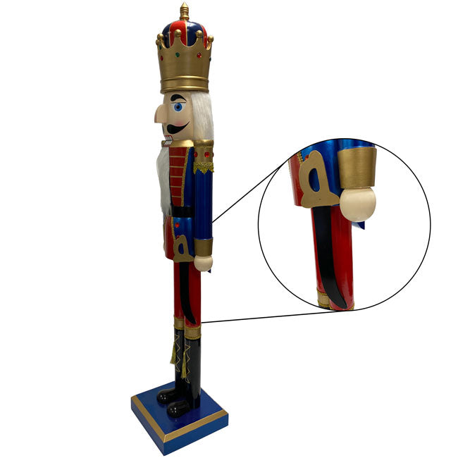 Two GIANT Nutcracker King Statues by Prime Retreat