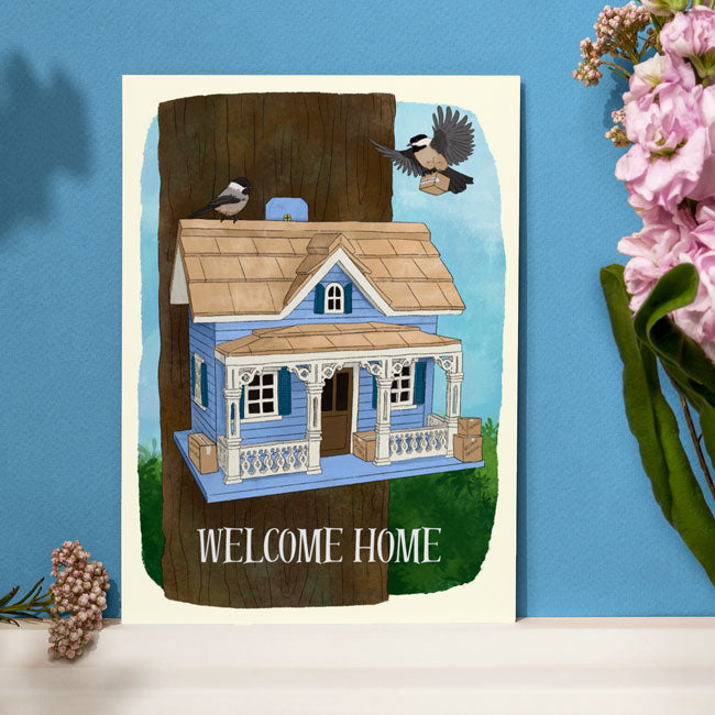 "Welcome Home" Greeting Card by Prime Retreat