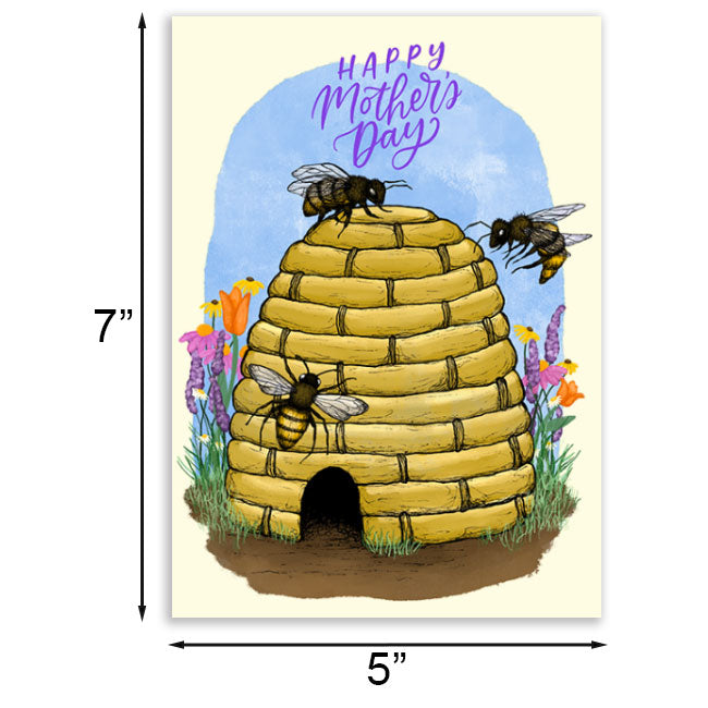 "Queen Bee" Greeting Card by Prime Retreat