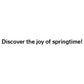 "Spring into the Garden" Greeting Card by Prime Retreat