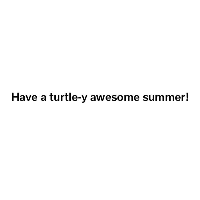 "Turtle" Summer Greeting Card by Prime Retreat