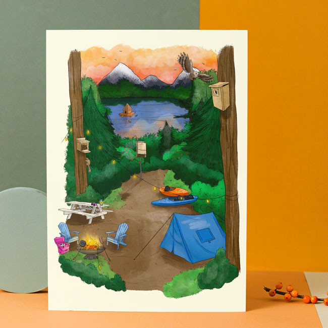 "Adventure" Greeting Card by Prime Retreat