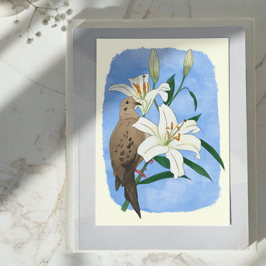 Morning Dove Condolence Card by Prime Retreat