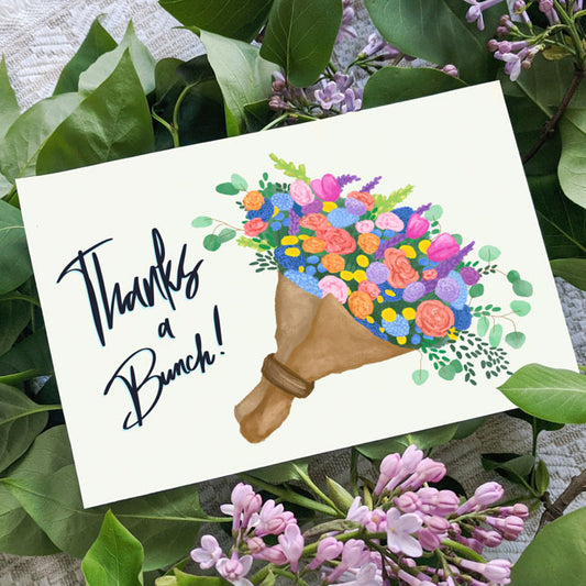 "Thanks a Bunch" Greeting Card by Prime Retreat