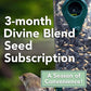 3-Month Seed Subscription, 10 lbs. Divine Blend Seed