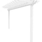 New England Arbors Hammock Stand, White, 94.75"H
